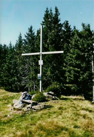 Foto: Wolfgang Dröthandl / Wandertour / Floning von Kapfenberg / Gipfelkreuz auf dem Floning; alle Fotos vom 8. 9. 2012 / 11.10.2012 12:21:15