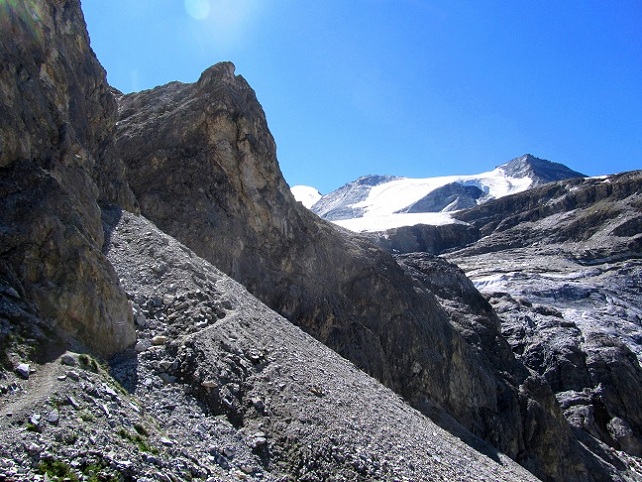 Foto: Andreas Koller / Wandertour / Aus dem Turtmanntal auf die Barrhörner (3610m) / Querung zum Gässi / 13.09.2012 01:45:50