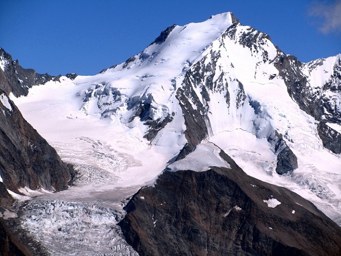 Foto: Andreas Koller / Wandertour / Aus dem Turtmanntal auf die Barrhörner (3610m) / Dom (4545m) / 13.09.2012 01:23:45