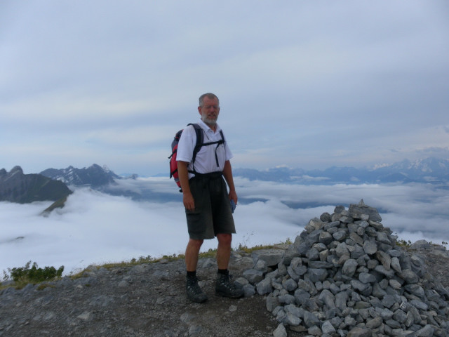 Foto: Wolfgang Lauschensky / Klettersteigtour / Mont Charvin 2409m über Via ferrata d’Ugine / Mont Charvin / 21.09.2012 18:28:33
