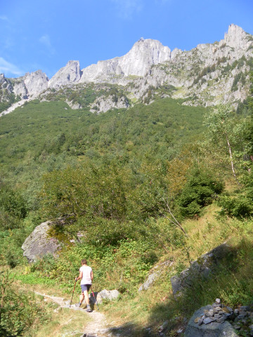 Foto: Wolfgang Lauschensky / Wandertour / Le Brevent 2525m / im Staudenkar unter dem Brevent / 26.09.2012 17:33:35