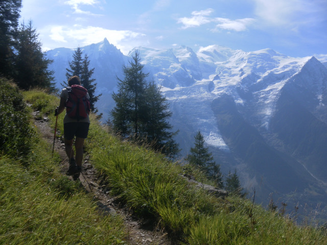 Foto: Wolfgang Lauschensky / Wandertour / Le Brevent 2525m / im Blickfeld der Montblanc / 26.09.2012 17:33:14