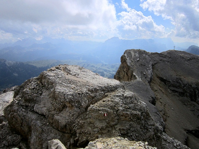 Foto: Andreas Koller / Wandertour / Piz de Lavarella (3055m) / Abstieg vom Lavarella / 27.09.2012 00:24:30