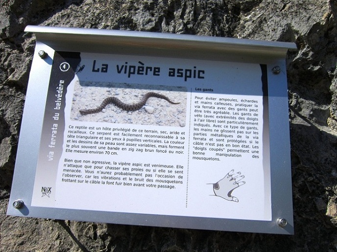 Foto: Andreas Koller / Klettersteigtour / Via ferrata du Belvedere (1265m) / 02.10.2012 01:16:49