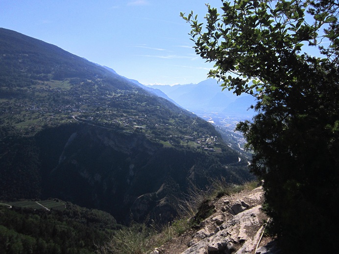 Foto: Andreas Koller / Klettersteigtour / Via ferrata du Belvedere (1265m) / 02.10.2012 01:15:49