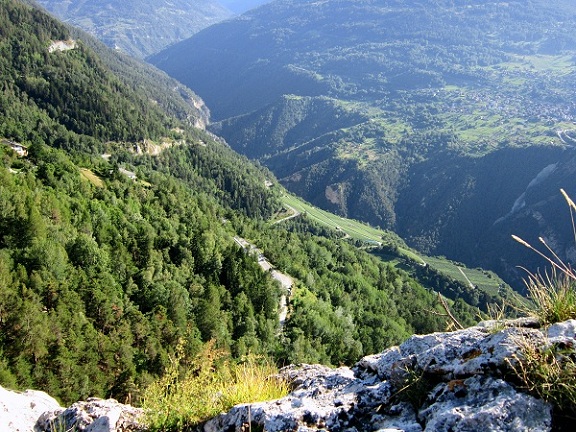 Foto: Andreas Koller / Klettersteigtour / Via ferrata du Belvedere (1265m) / 02.10.2012 01:12:50