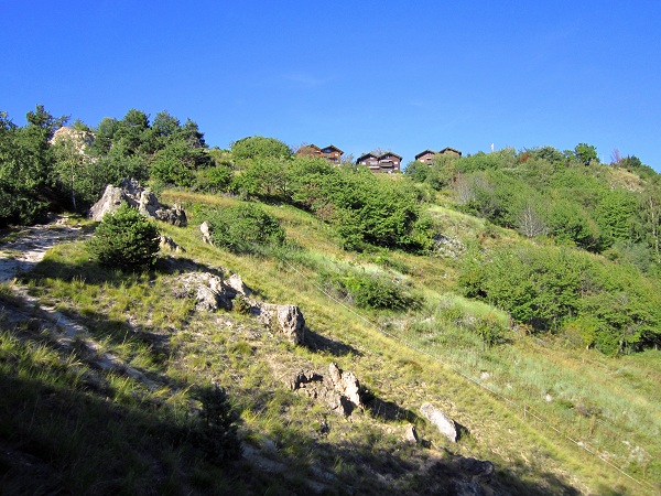 Foto: Andreas Koller / Klettersteigtour / Via ferrata du Belvedere (1265m) / Nax / 02.10.2012 01:10:33