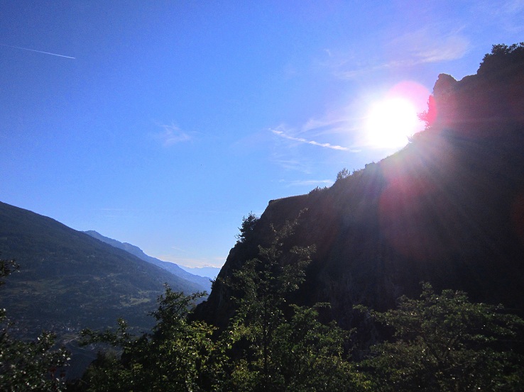 Foto: Andreas Koller / Klettersteigtour / Via ferrata du Belvedere (1265m) / 02.10.2012 01:09:30