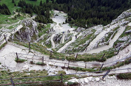 Foto: Wolfgang Lauschensky / Wandertour / Rampoldplatte – Lechnerköpfl – Hochsalwand – Wendelstein / Gipfelsteig zum Wendelstein / 28.10.2012 22:33:49