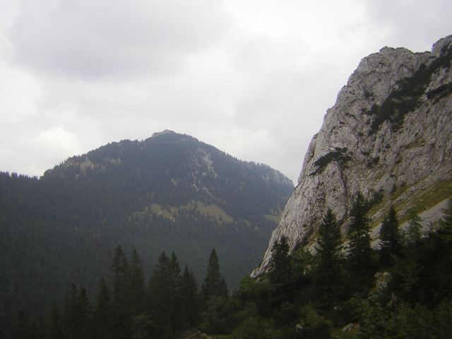 Foto: Wolfgang Lauschensky / Wandertour / Rampoldplatte – Lechnerköpfl – Hochsalwand – Wendelstein / Hochsalwand beim Abstieg zur Mitteralm / 28.10.2012 22:31:34