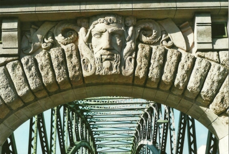 Foto: Wolfgang Dröthandl / Wandertour / Stadtwanderweg 12 - Durch Wien von West nach Ost / Döblinger Steg (Jugendstil!) / 03.12.2012 11:28:47