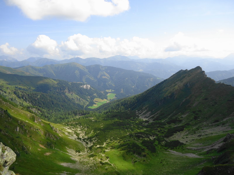 Foto: Günter Siegl / Wandertour / Gratwanderung zum Kerschkern (2225m) / Steinkar und Schwarzkogel / 14.08.2014 17:40:47