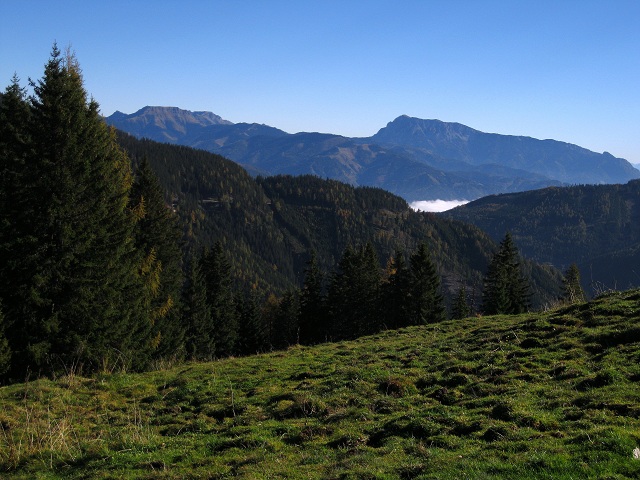 Foto: Andreas Koller / Wandertour / Gratwanderung zum Kerschkern (2225m) / 21.11.2012 01:20:26