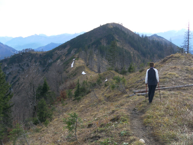 Foto: Wolfgang Lauschensky / Wandertour / Burgspitz – Almkogel – Gamsstein / Grat zum Almkogel / 24.11.2012 15:06:13