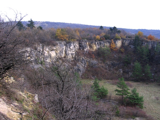 Foto: Andreas Koller / Wandertour / Hundsheimer Berg - am östlichsten Zipfel Österreichs (480m) / Steinbruch / 26.11.2012 00:00:33