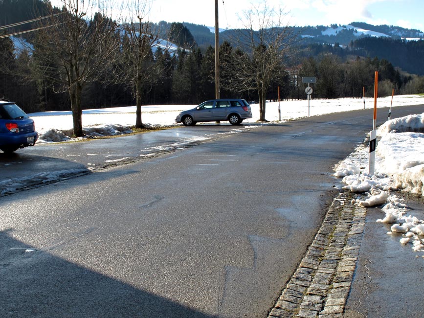 Foto: vince 51 / Schneeschuhtour / Hauchenberg / Der Parkplatz / 03.01.2013 23:39:46