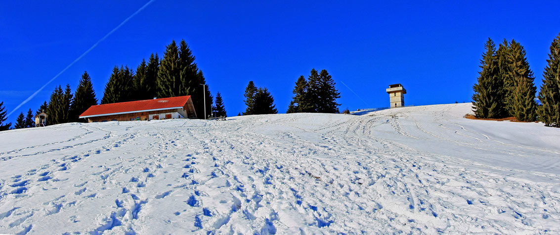 Foto: vince 51 / Schneeschuhtour / Hauchenberg / Klings Hütte und Aussichtsturm Alpkönigblick / 03.01.2013 23:23:22