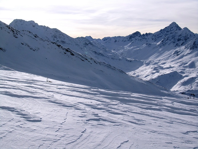 Foto: Andreas Koller / Skitour / Pischahorn und Mattjischtälli (2980m) / 20.01.2013 22:14:58