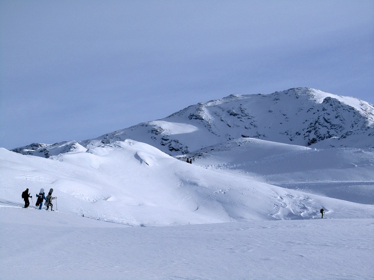 Foto: Andreas Koller / Skitour / Pischahorn und Mattjischtälli (2980m) / Pischahorn / 20.01.2013 22:14:48
