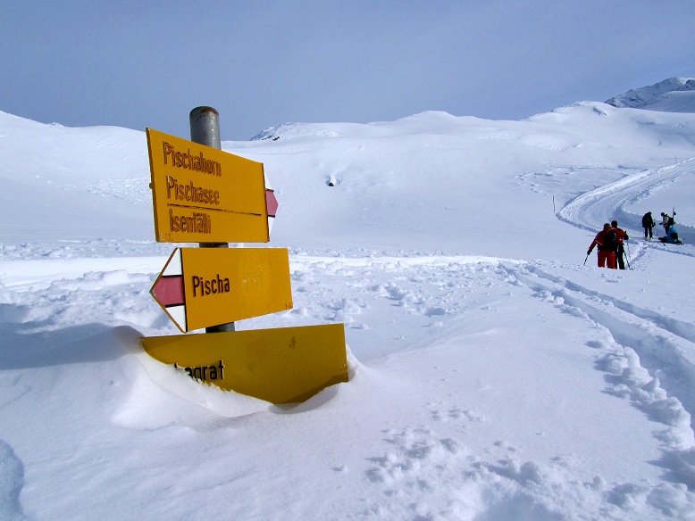Foto: Andreas Koller / Skitour / Pischahorn und Mattjischtälli (2980m) / 20.01.2013 22:14:21