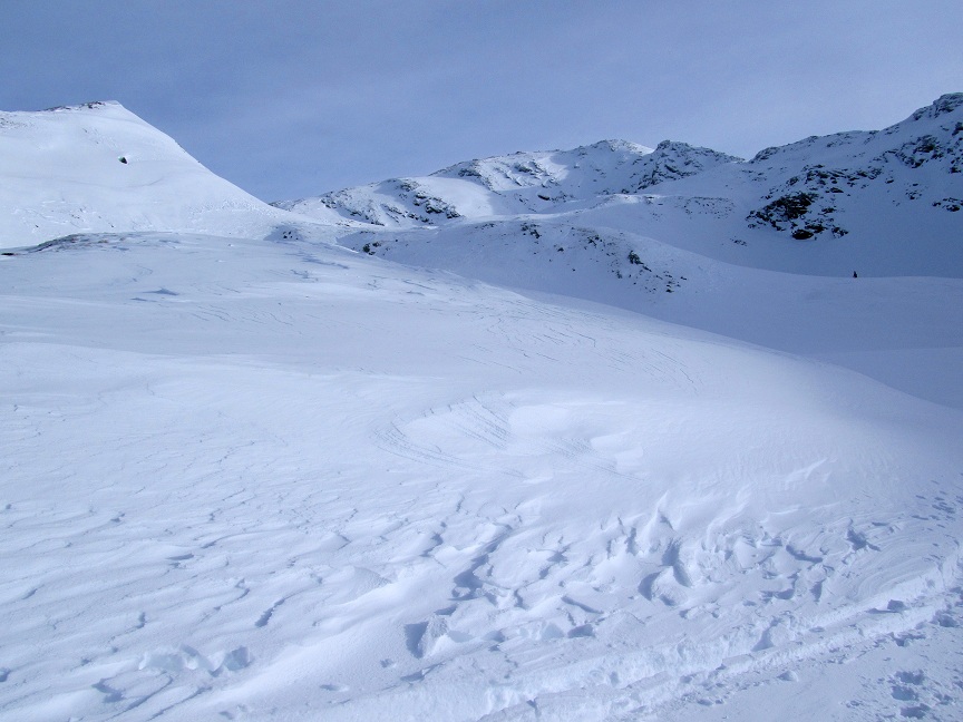 Foto: Andreas Koller / Skitour / Pischahorn und Mattjischtälli (2980m) / 20.01.2013 22:12:06