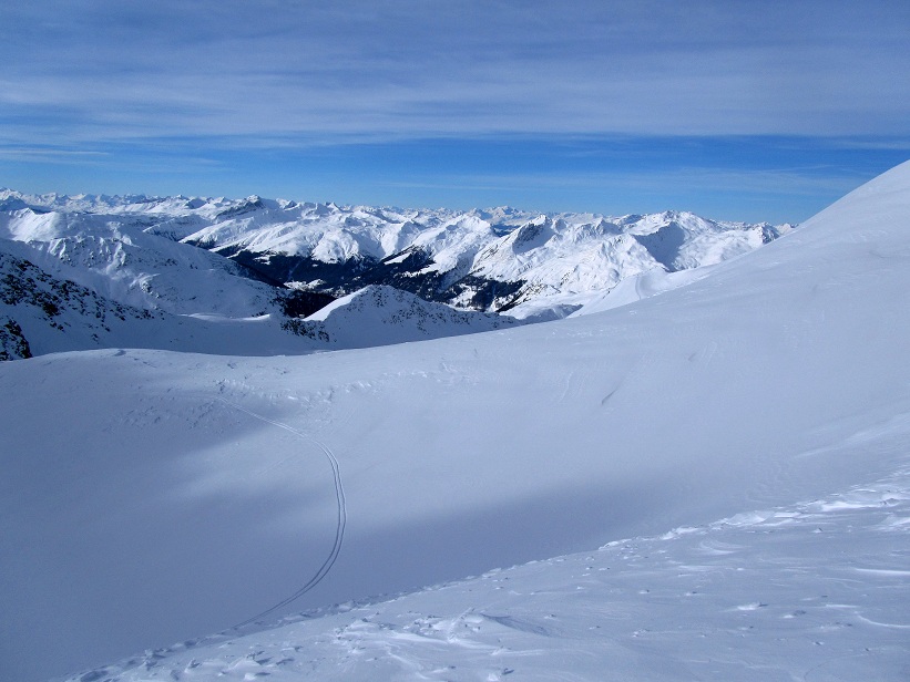 Foto: Andreas Koller / Skitour / Pischahorn und Mattjischtälli (2980m) / 20.01.2013 22:10:50