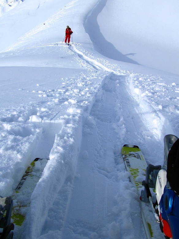Foto: Andreas Koller / Skitour / Pischahorn und Mattjischtälli (2980m) / 20.01.2013 22:10:21