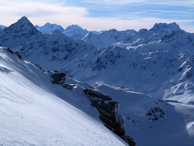 Foto: Andreas Koller / Skitour / Pischahorn und Mattjischtälli (2980m) / 20.01.2013 22:07:40