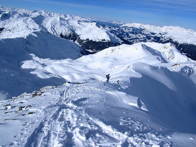 Foto: Andreas Koller / Skitour / Pischahorn und Mattjischtälli (2980m) / 20.01.2013 22:06:51