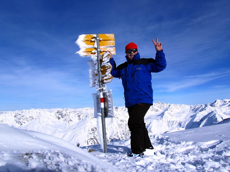 Foto: Andreas Koller / Skitour / Pischahorn und Mattjischtälli (2980m) / 20.01.2013 22:06:03