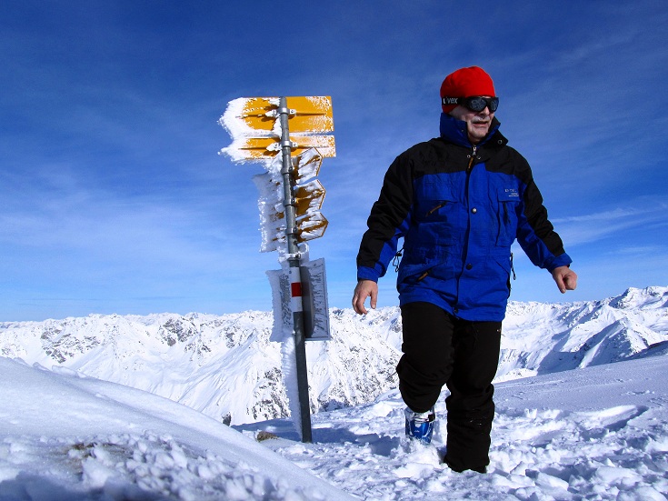 Foto: Andreas Koller / Skitour / Pischahorn und Mattjischtälli (2980m) / 20.01.2013 22:05:15