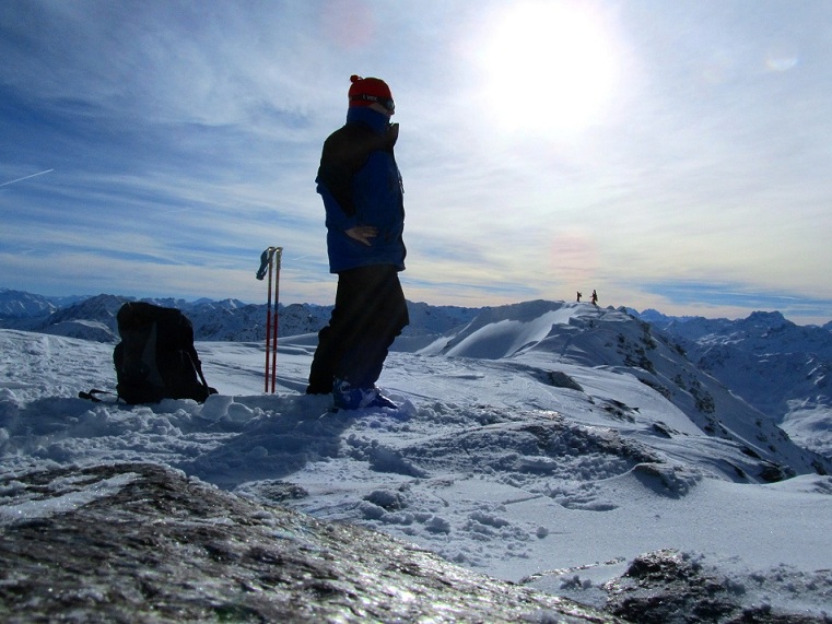 Foto: Andreas Koller / Skitour / Pischahorn und Mattjischtälli (2980m) / 20.01.2013 22:04:06