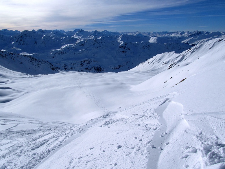 Foto: Andreas Koller / Skitour / Pischahorn und Mattjischtälli (2980m) / 20.01.2013 22:00:55