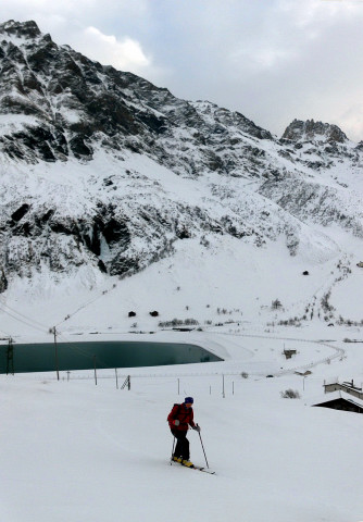 Foto: Wolfgang Lauschensky / Skitour / Strätscherhorn 2557m / Ausgleichsbecken 'Wanna' / 27.01.2013 11:44:57