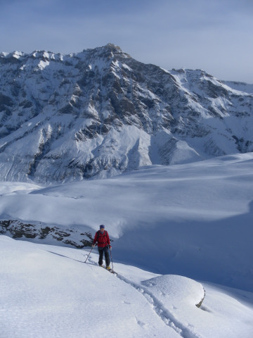 Foto: Wolfgang Lauschensky / Skitour / Strätscherhorn 2557m / mild entlang von Gräben / 27.01.2013 11:44:28