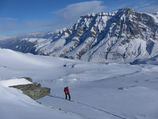 Foto: Wolfgang Lauschensky / Skitour / Tomülgrat 2739m / unter dem Tomülgrat / 29.01.2013 17:36:47