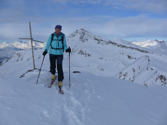 Foto: Wolfgang Lauschensky / Skitour / Tomülgrat 2739m / Tomülgrat, dahinter Piz Tomül / 29.01.2013 17:36:15