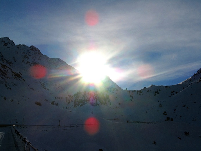 Foto: Andreas Koller / Skitour / Gorihorn (2986m) / Aus dem Flüealtal aufs Gorihorn / 02.02.2013 14:43:22
