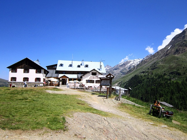 Foto: Andreas Koller / Klettersteigtour / Murmele Klettersteig / Via ferrata Marmotta (2330m) / Zufallhütte / 14.08.2013 23:45:16