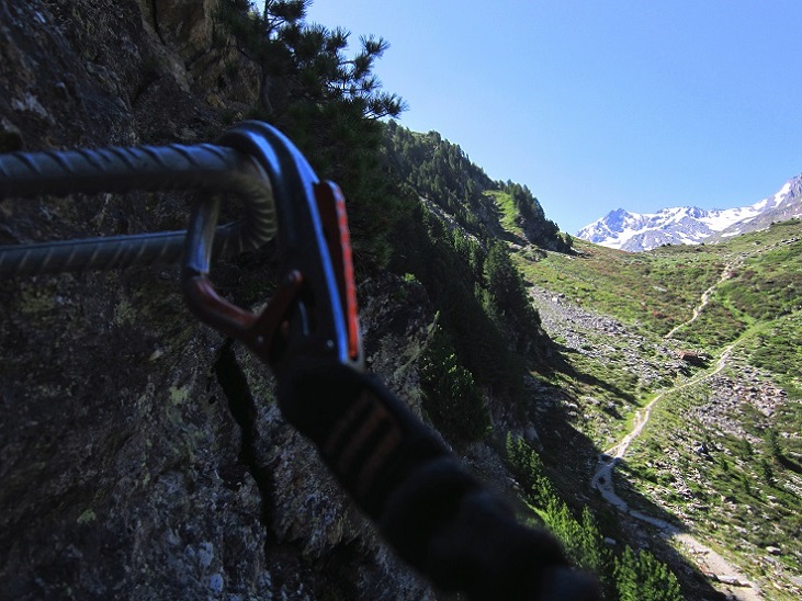 Foto: Andreas Koller / Klettersteigtour / Murmele Klettersteig / Via ferrata Marmotta (2330m) / 14.08.2013 23:43:18