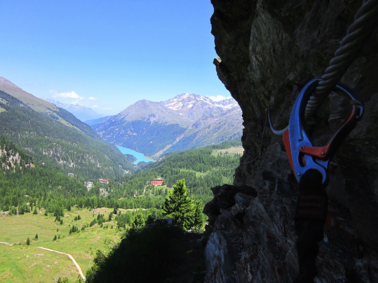 Foto: Andreas Koller / Klettersteigtour / Murmele Klettersteig / Via ferrata Marmotta (2330m) / 14.08.2013 23:41:12