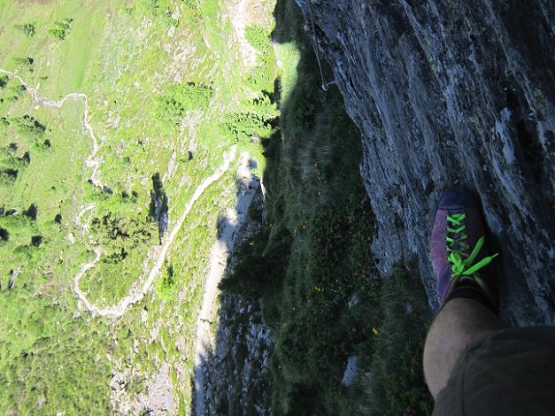 Foto: Andreas Koller / Klettersteigtour / Murmele Klettersteig / Via ferrata Marmotta (2330m) / 14.08.2013 23:40:51