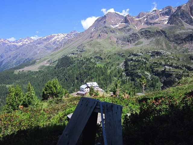 Foto: Andreas Koller / Klettersteigtour / Murmele Klettersteig / Via ferrata Marmotta (2330m) / 2.Notausstieg / 14.08.2013 23:40:42