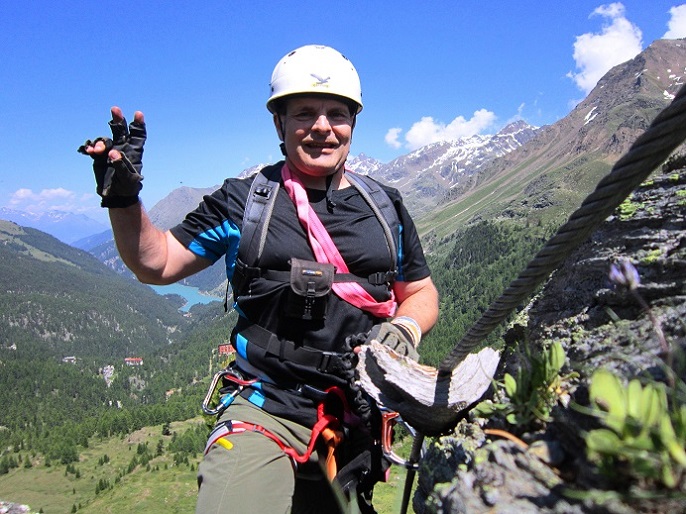 Foto: Andreas Koller / Klettersteigtour / Murmele Klettersteig / Via ferrata Marmotta (2330m) / 14.08.2013 23:38:10