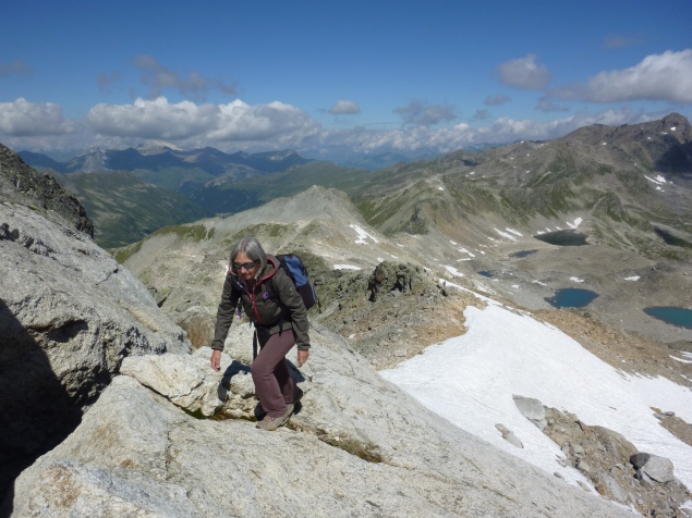 Foto: Manfred Karl / Wandertour / Flüela Wisshorn, 3085 m / 29.08.2013 21:02:56