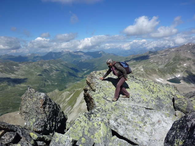 Foto: Manfred Karl / Wandertour / Flüela Wisshorn, 3085 m / 29.08.2013 21:01:31