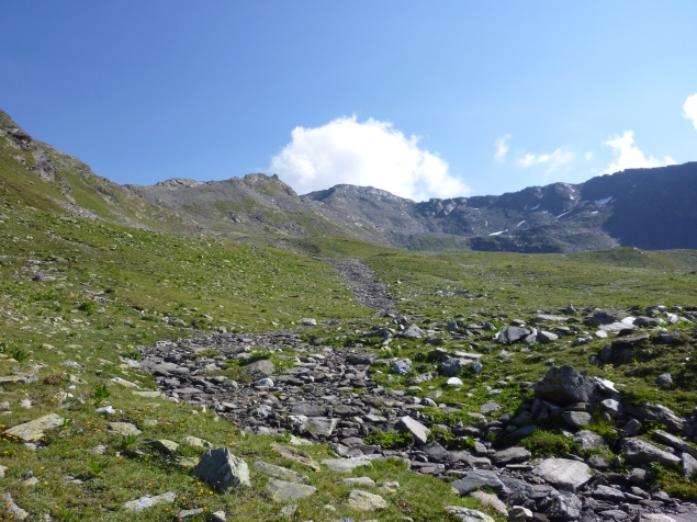 Foto: Manfred Karl / Wandertour / Pischahorn, 2979 m / Im Matjischtälli / 31.08.2013 23:56:08