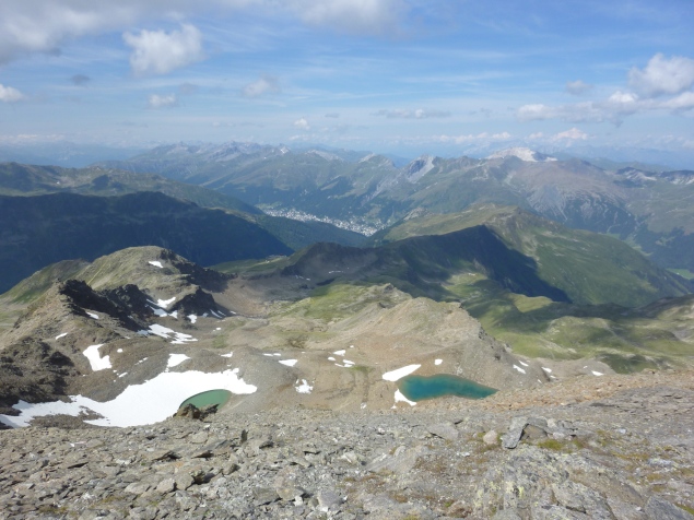 Foto: Manfred Karl / Wandertour / Pischahorn, 2979 m / Richtung Davos / 31.08.2013 23:52:31