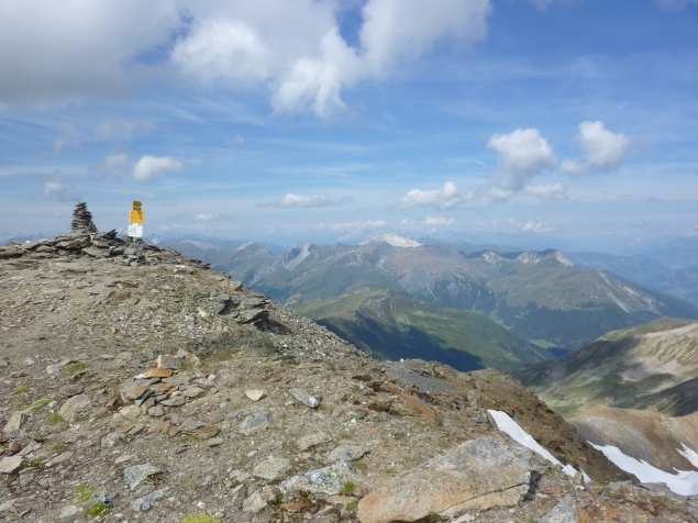 Foto: Manfred Karl / Wandertour / Pischahorn, 2979 m / Pischahorn - Gipfelsteinmann / 31.08.2013 23:50:11