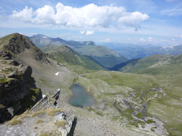Foto: Manfred Karl / Wandertour / Pischahorn, 2979 m / Am Weg zum Pischagrat / 31.08.2013 23:49:46